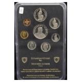 1990 SWISS PROOF SET