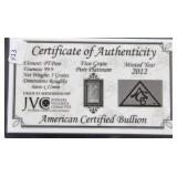 5 GRAINS PURE PLATINUM