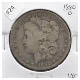 1880 O MORGAN DOLLAR VG