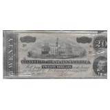 1864 20 $ CONFEDERATE NOTE