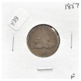 1857 FLYING EAGLE CENT F