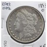 1893 O MORGAN DOLLAR RARE DATE