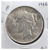 1922 PEACE DOLLAR