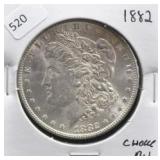 1882 MORGAN DOLLAR CHOICE BU
