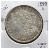 1888 O MORGAN DOLLAR CHOICE BU