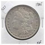 1885 MORGAN DOLLAR XF