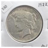 1922 PEACE DOLLAR