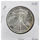 1988 SILVER EAGLE GEM