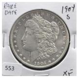 1904 S MORGAN DOLLAR XF RARE DATE