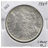 1884 MORGAN DOLLAR CHOICE BU