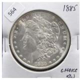 1885 MORGAN DOLLAR CHOICE BU