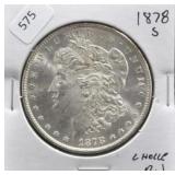 1878 S MORGAN DOLLAR CHOICE BU