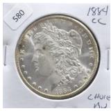 1884 CC MORGAN DOLLAR CHOICE BU