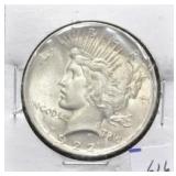 1922 PEACE SILVER DOLLAR