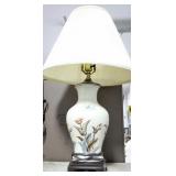 ASIAN STYLE PORCELAIN TABLE LAMP