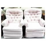 PAIR OF IMPERIAL FURNITURE SWIVEL ROCKING CHAIRS
