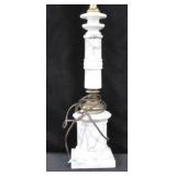 MARBLE TABLE LAMP - NO SHADE