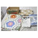 GROUPING: QUILT TOPS, FABRICS, PATTERNS, ETC.