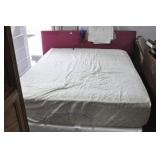 ADJUSTABLE QUEEN SIZE BED WITH MATTRESS, BOX SPRIN