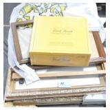 6 PICTURE FRAMES AND TRIVIAL PURSUIT GAME
