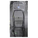 2 WIRE SHOPPING CARTS (1 NEW IN PACKAGE)
