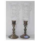 PAIR OF REDLICH & CO. STERLING SILVER CANDLESTICKS