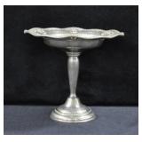 WALLACE STERLING SILVER COMPOTE - 6"