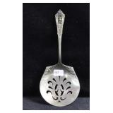 WALLACE STERLING SILVER SLOTTED SPOON