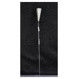 ANTIQUE STERLING SILVER HAT PIN