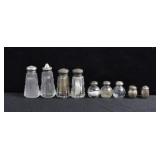 9 MIS-MATCHED SALT AND PEPPERS