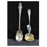 STERLING SILVER GRAVY LADEL AND STERLING SILVER SP