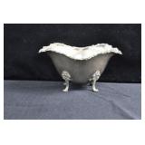 TOWLE STERLING SILVER GRAVY BOAT - 6" LONG X 3" HI