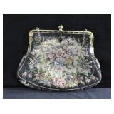 VINTAGE TAPESTRY TYPE PURSE