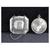 BELAIS COMPACT PENDANT - 14K WHITE GOLD FRONT