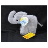 STEIFF ELEPHANT - 6" - WITH BUTTON AND TAG
