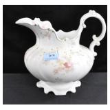 W. H. GRINDLEY SEMI-PORCELAIN WATER PITCHER