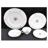 28 PCS. OF LENOX CHINA - "RHODORA" PATTERN