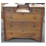VICTORIAN 5 DRAWER DRESSER
