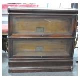 GLOBE-WERNEKE BARRISTER BOOKCASE - 2 SECTIONS