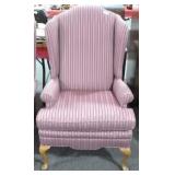 QUEEN ANNE STYLE WING BACK CHAIR