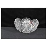 8" BRILLIANT CUT CRYSTAL BOWL