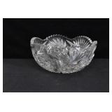 8" BRILLIANT CUT CRYSTAL BOWL