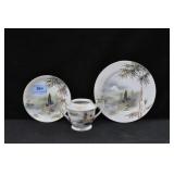 16 PC. TEA AND COFFEE DESSERT SET - CHINA