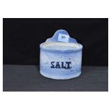 BLUE SALT GLAZE SALT BOX - NO LID