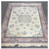 6 ASSORTED THROW RUGS