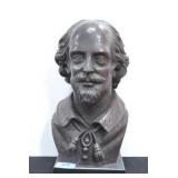 SHAKESPEARE BUST BY AUSTIN - 1993 - 14"
