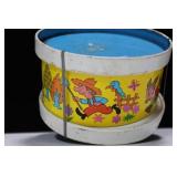 OHIO ART TIN DRUM - 6 1/4"