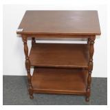 PINE BOOK SHELF - 22" X 14" X 26"