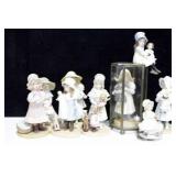 JAN HAGARA FIGURINES - 9 PCS.