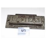 BRASS LETTER DOOR SLOT - 2 1/4" X 6"